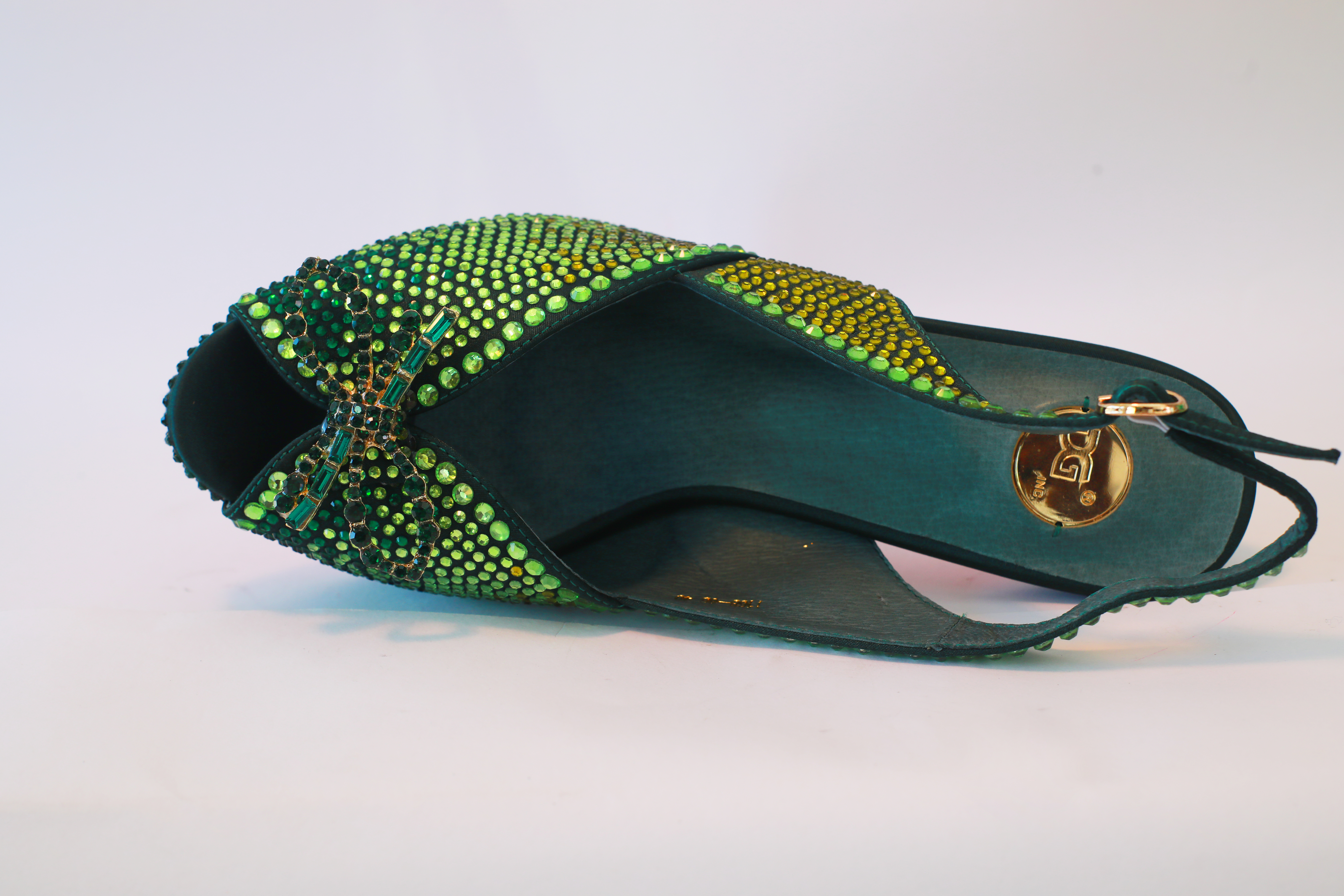 MAYBA Sandal – Emerald Crystal Edition 
