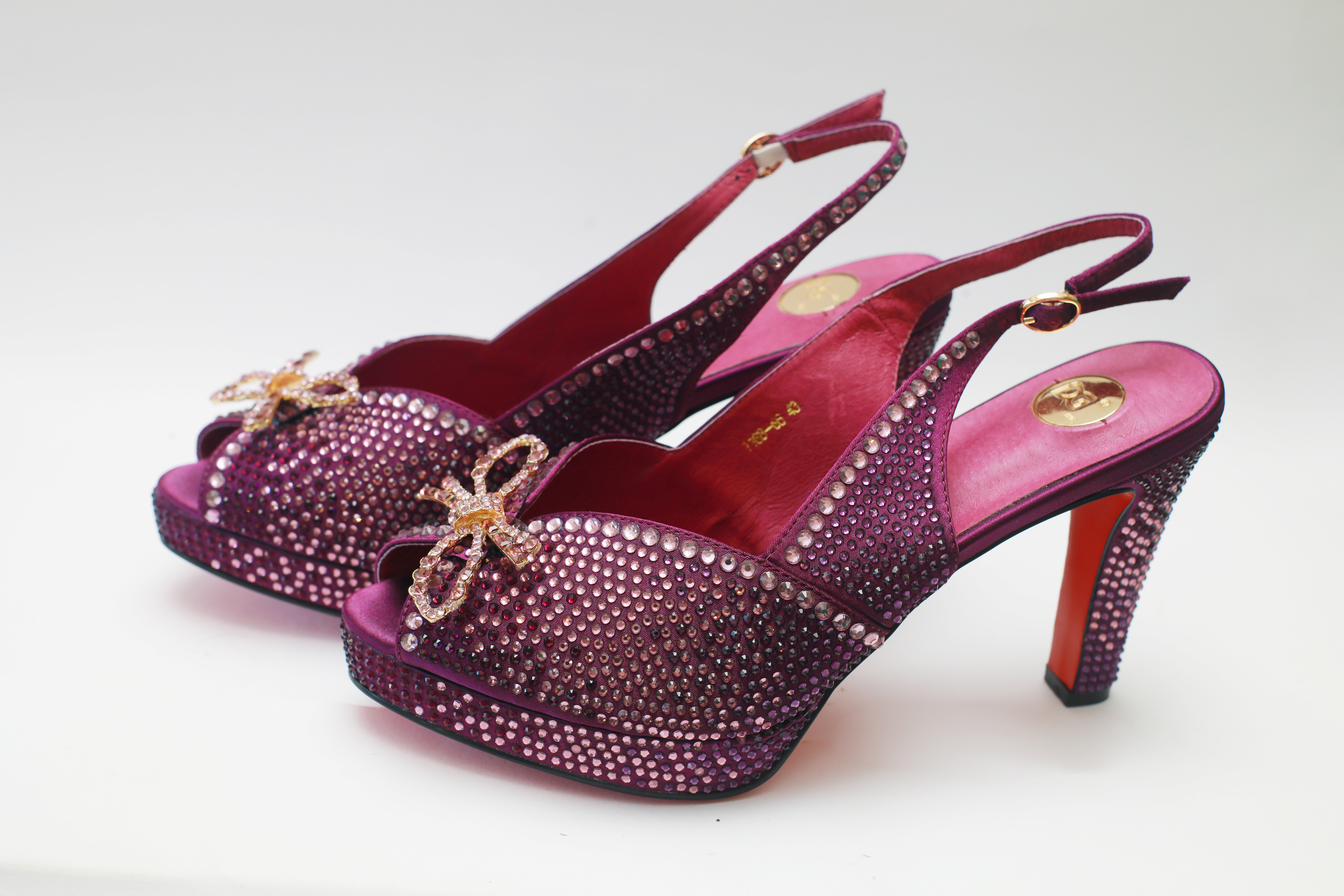 MAYBA Sandal – Purple Crystal Edition 
