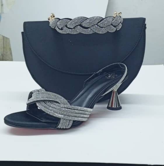 FUNKY RAIN- RED SHOE AND BAG SET